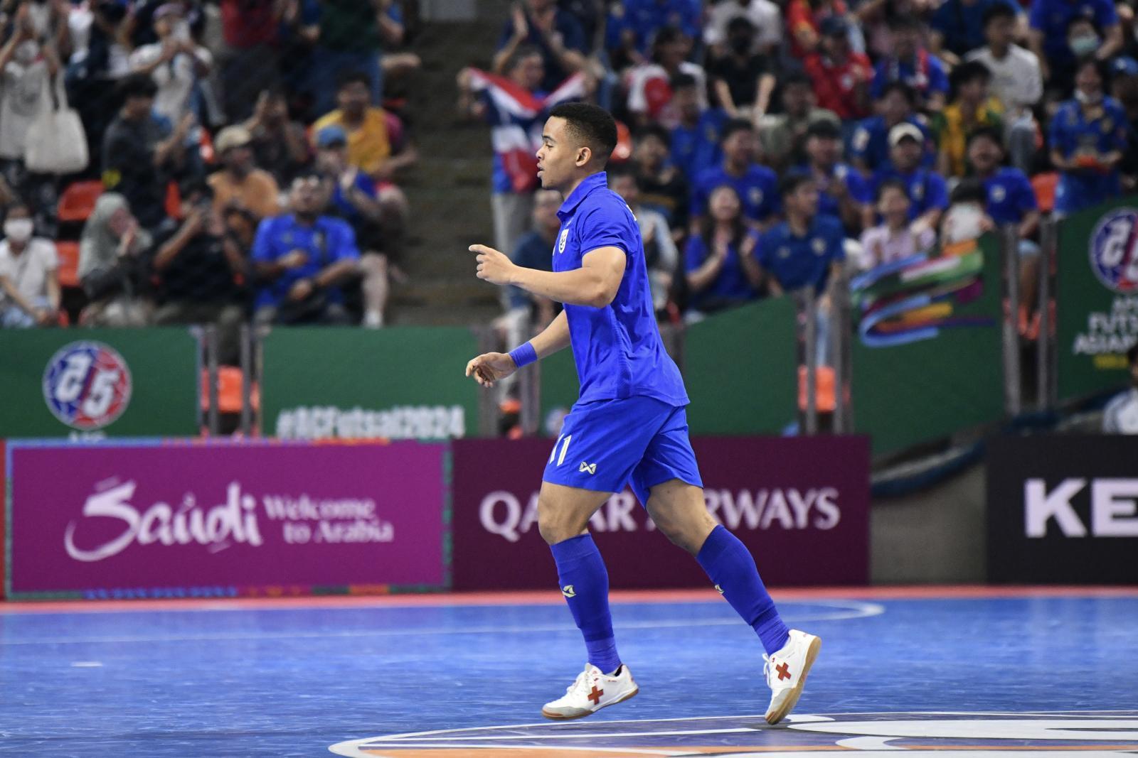2024年亚洲五人制足球锦标赛成绩：泰国2-1越南 小组第一：PPTVHD36